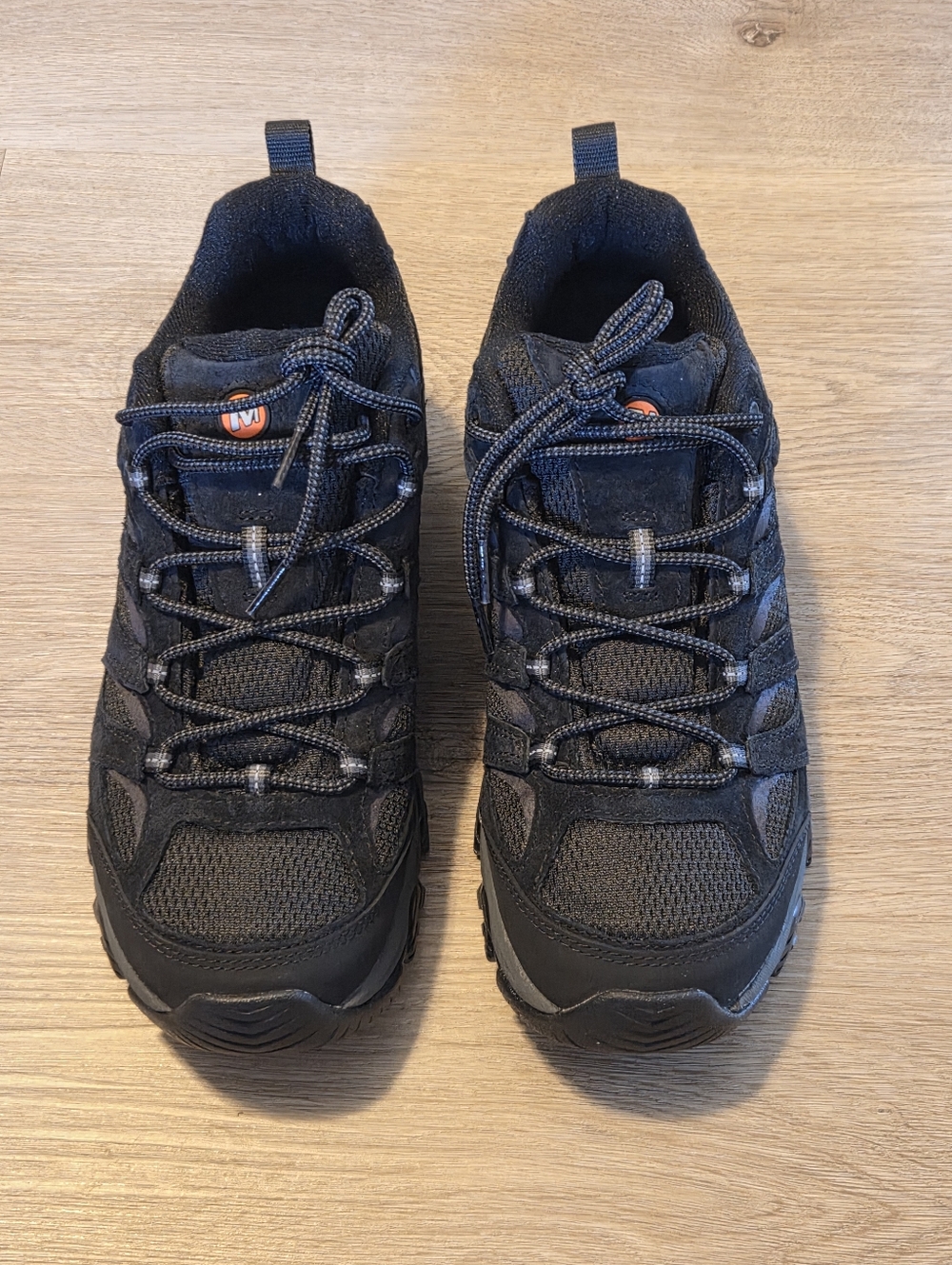 Merrell Men's MOAB 3 Outdoor Hikers Low top Hiking Shoes Black Night Size 10.5